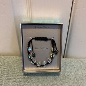 Genuine Stone Live for Love Bracelet